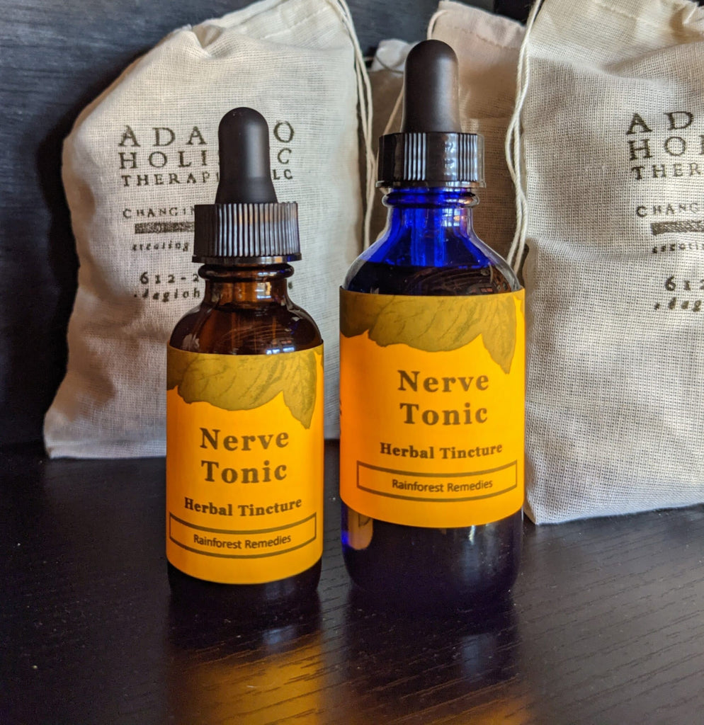 Nerve Tonic Herbal Tincture – Rainforest Remedies